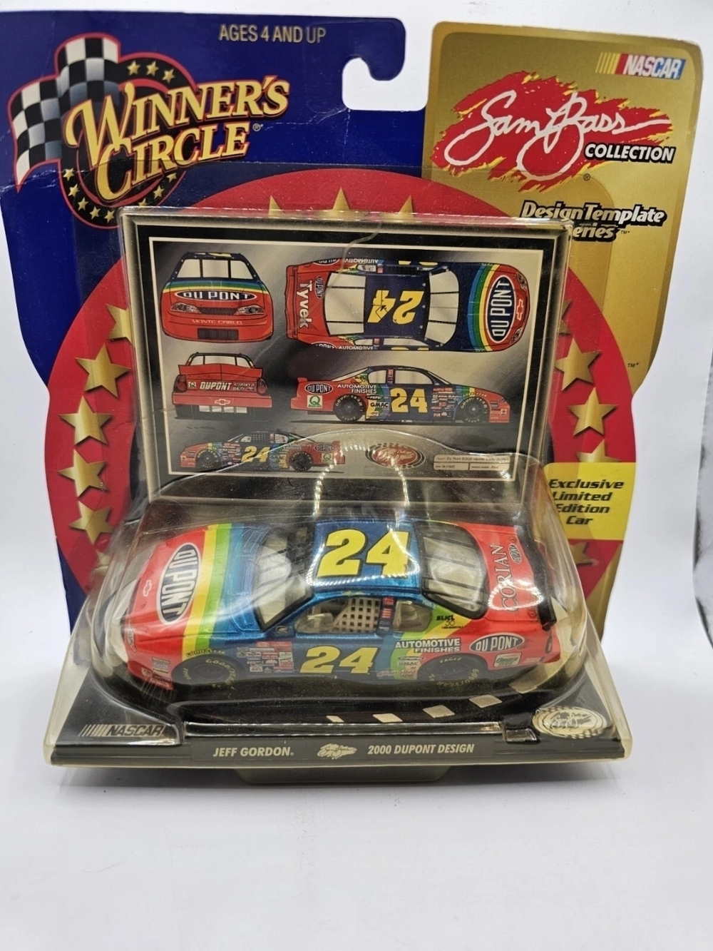 JEFF GORDON 1/43 Sam Bass Collection - #24 2000 DuPont Design - Winner's Circle